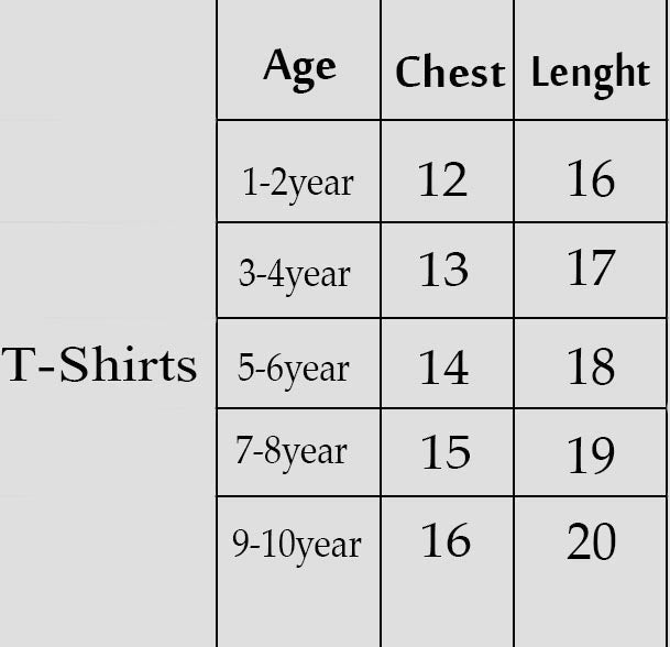 2 Pcs Kids Simply Tees