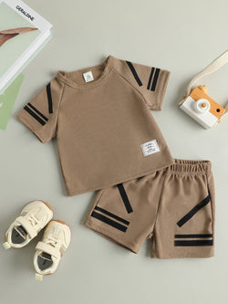 Lil’ Lines Brown Little Kids Sets